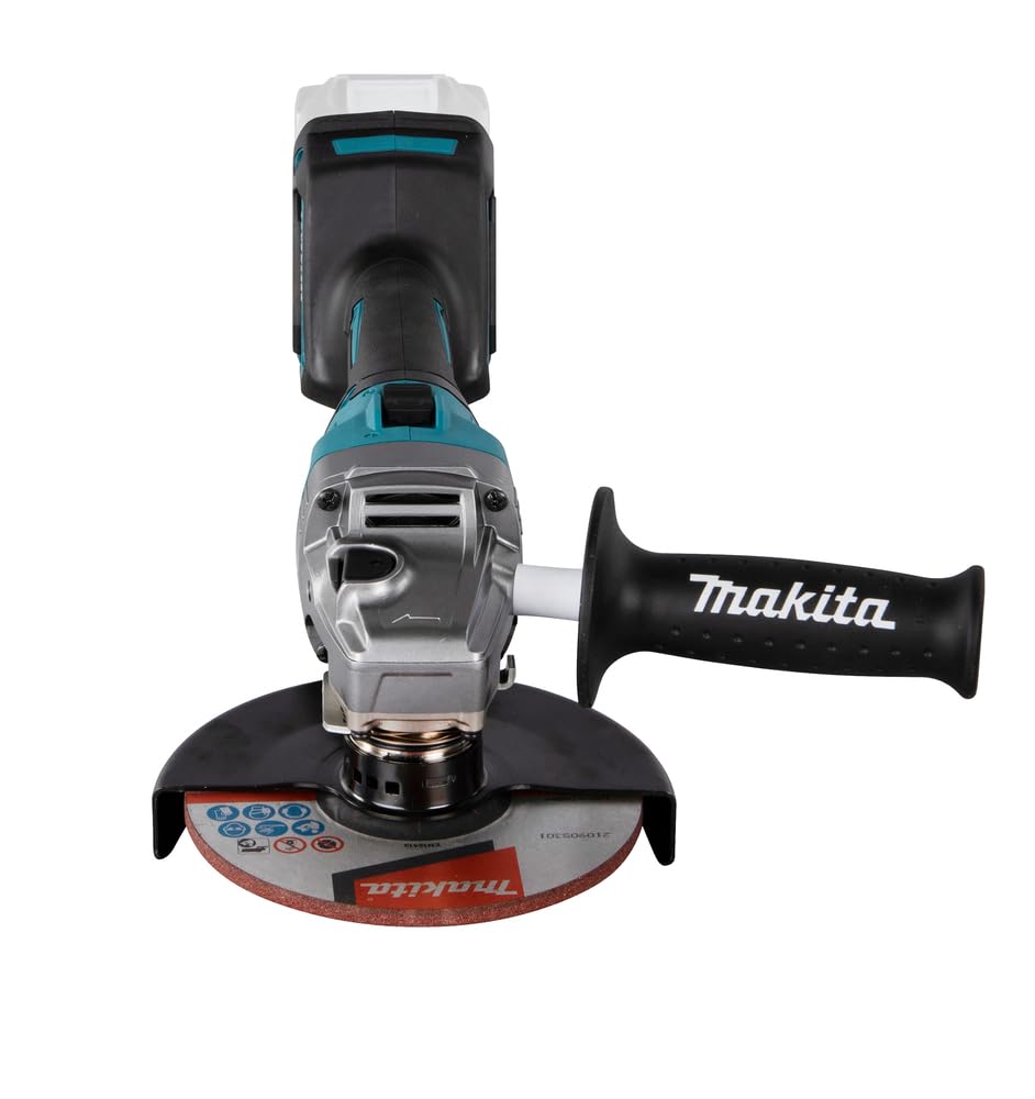 MAKITA AMOLADORA Angular INALÁMBRICA GA035GZ 150mm XGT, Aluminium, Petrolio (senza batteria, senza caricatore)