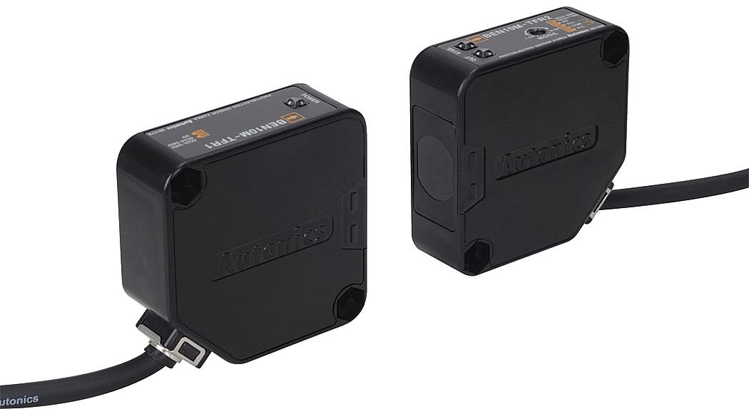 Autonics BEN10M-TFR Photoelectric Sensor, Rectangle, Thru-Beam