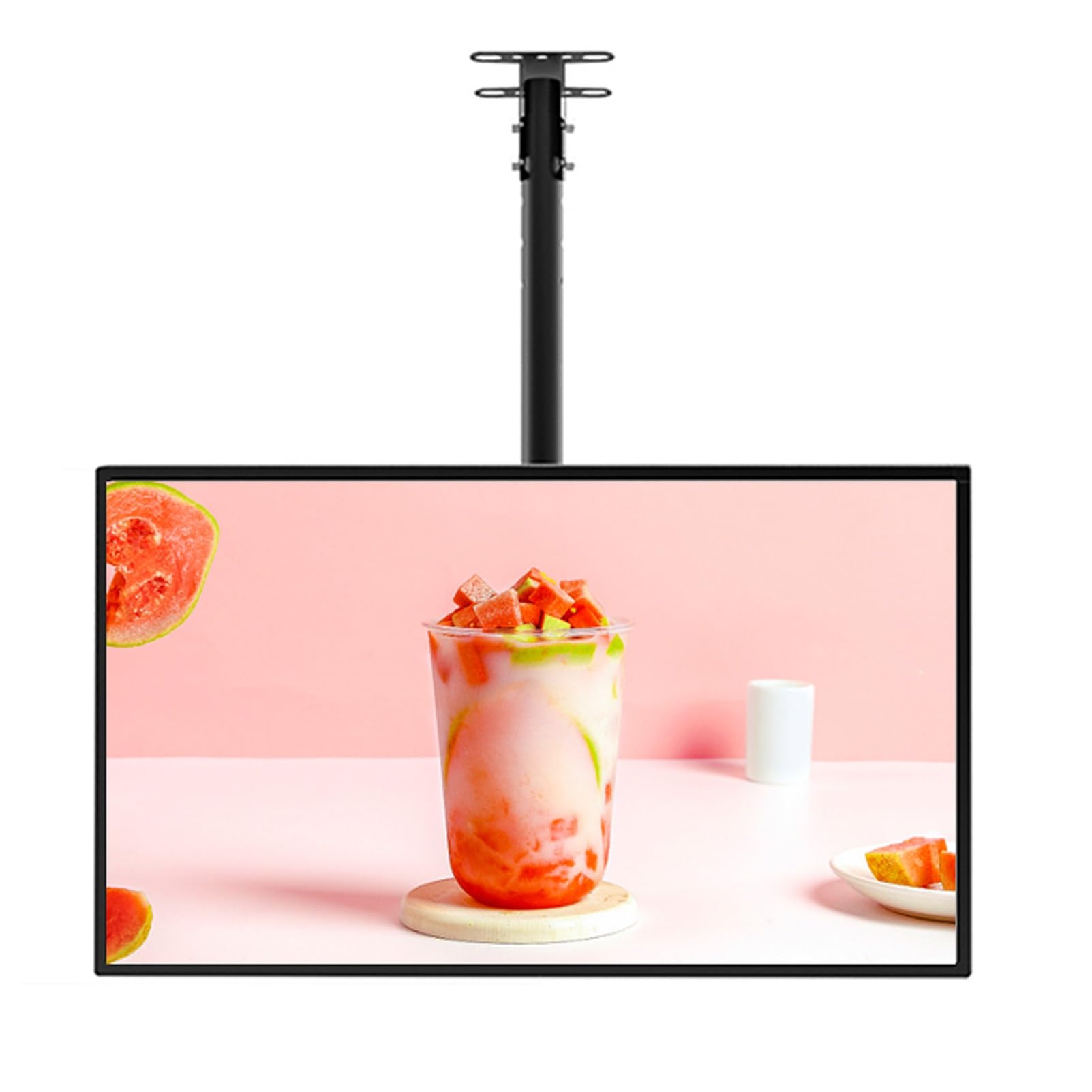 Traglo One Color Commercial Display Led Advertising Screen Tv Light Box Billboard Aluminum Alloy Frame Wall Mounted 3D Menu Board Horizontal Hanging Restaurant Board Sign For Cafe Shops(40X50cm)