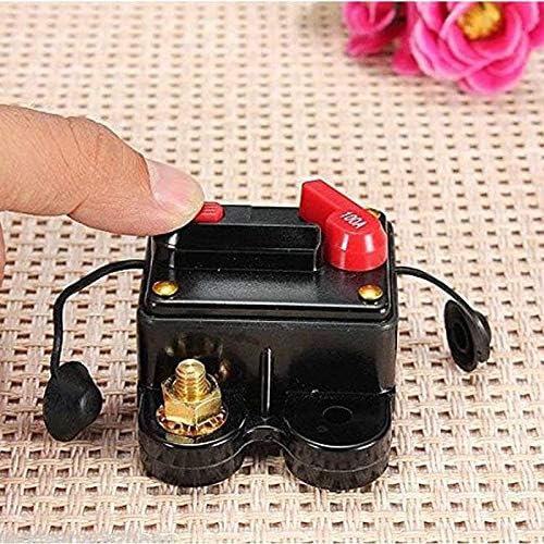 Davitu Electrical Equipments Supplies - Car audio conversion with switch automatic fuse holder power protection high voltage automatic recovery circuit breaker - (Color: 60A)