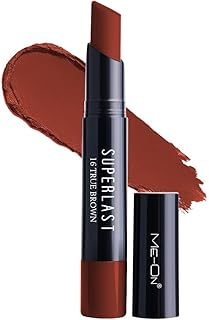 ME-ON SuperLast Matte Lipstick for Women | 24 Hrs Long Lasting | Waterproof, Smudge-Proof &amp; Transfer-Proof | Lightweight, ...