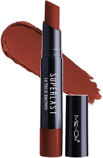 ME-ON SuperLast Matte Lipstick for Women | 24 Hrs Long Lasting | Waterproof, Smudge-Proof &amp; Transfer-Proof | Lightweight, ...