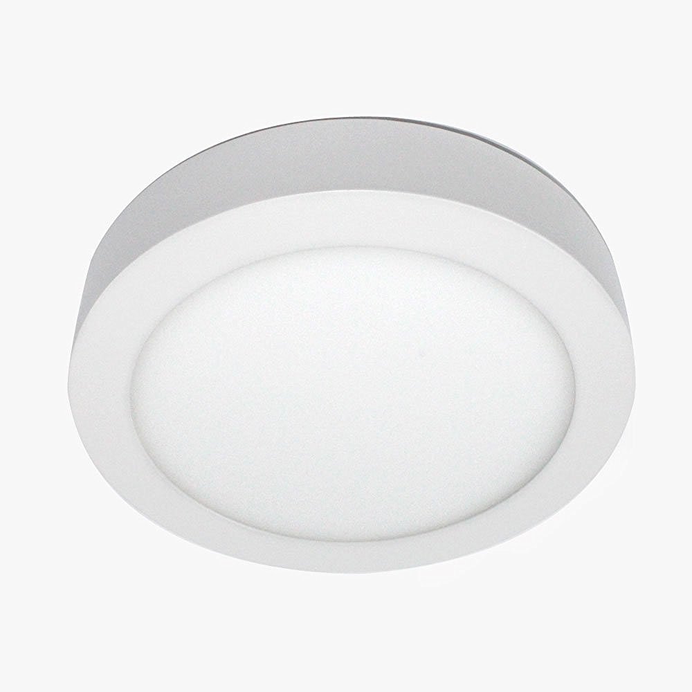 wonderlamp W-E000049 Downlight - Led superficie redondo, 20 W, color blanco