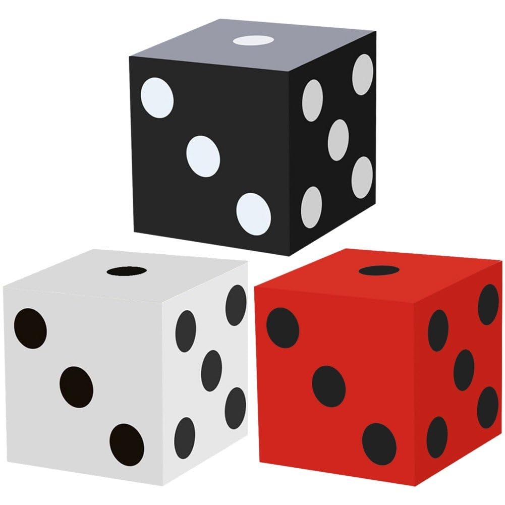 Boîtes à faveur de dés jumbo pour sublimer votre bal de promo