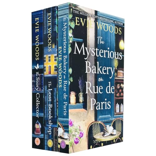 Evie Woods Collection 3 Books Set (The Lost Bookshop, The Mysterious Bakery On Rue De Paris & The Story Collector)