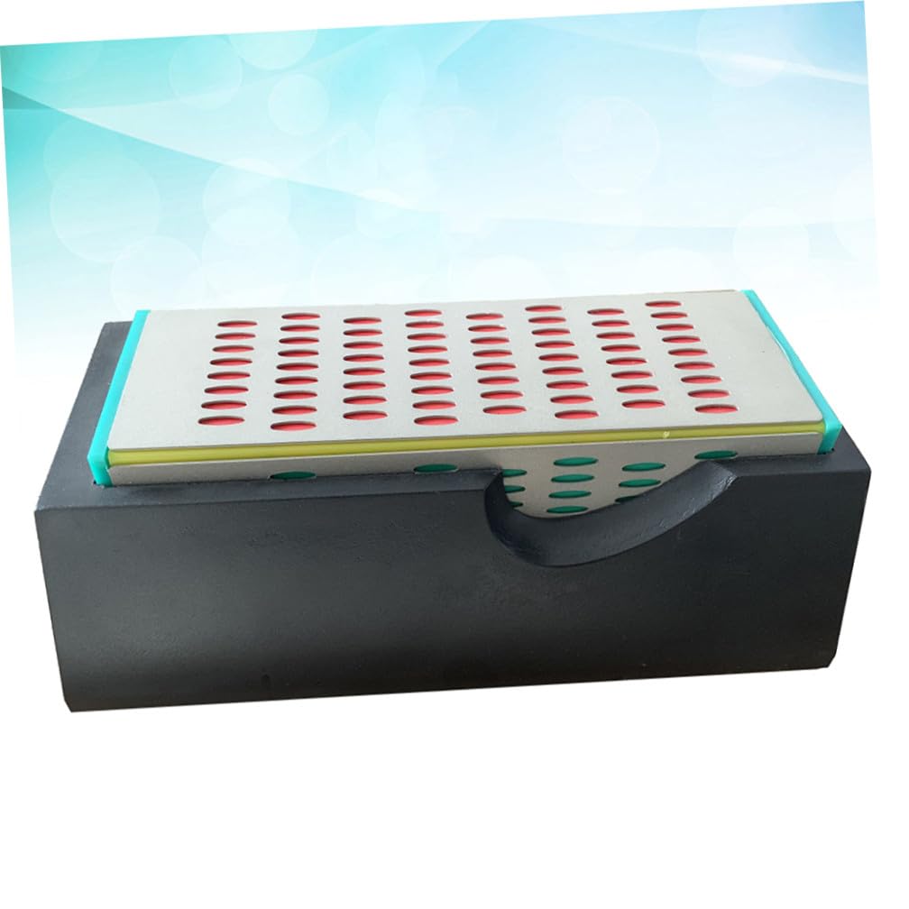 Affûteur de Couteaux Blocs Diamantés à Quatre Faces en Fer Extra-dur Outil Professionnel pour Affûtage Précis des Couverts Cuisine Cuisine