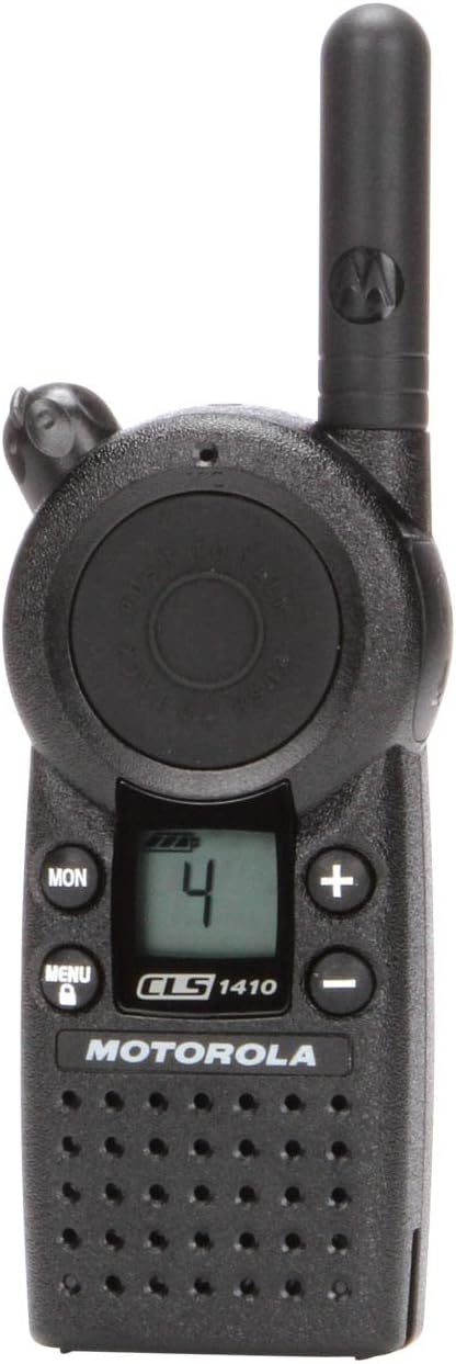 4 Pack of Motorola CLS1410 Two Way Radio Walkie Talkies (UHF)