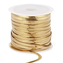 3.0mm Gold Flat Snake Chains