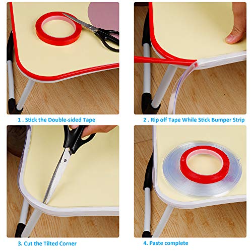 Protezione degli Angoli Trasparente Paraspigoli