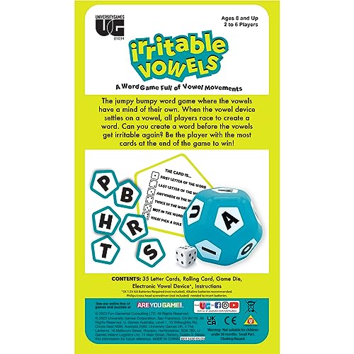 University Games Irritable Vowels