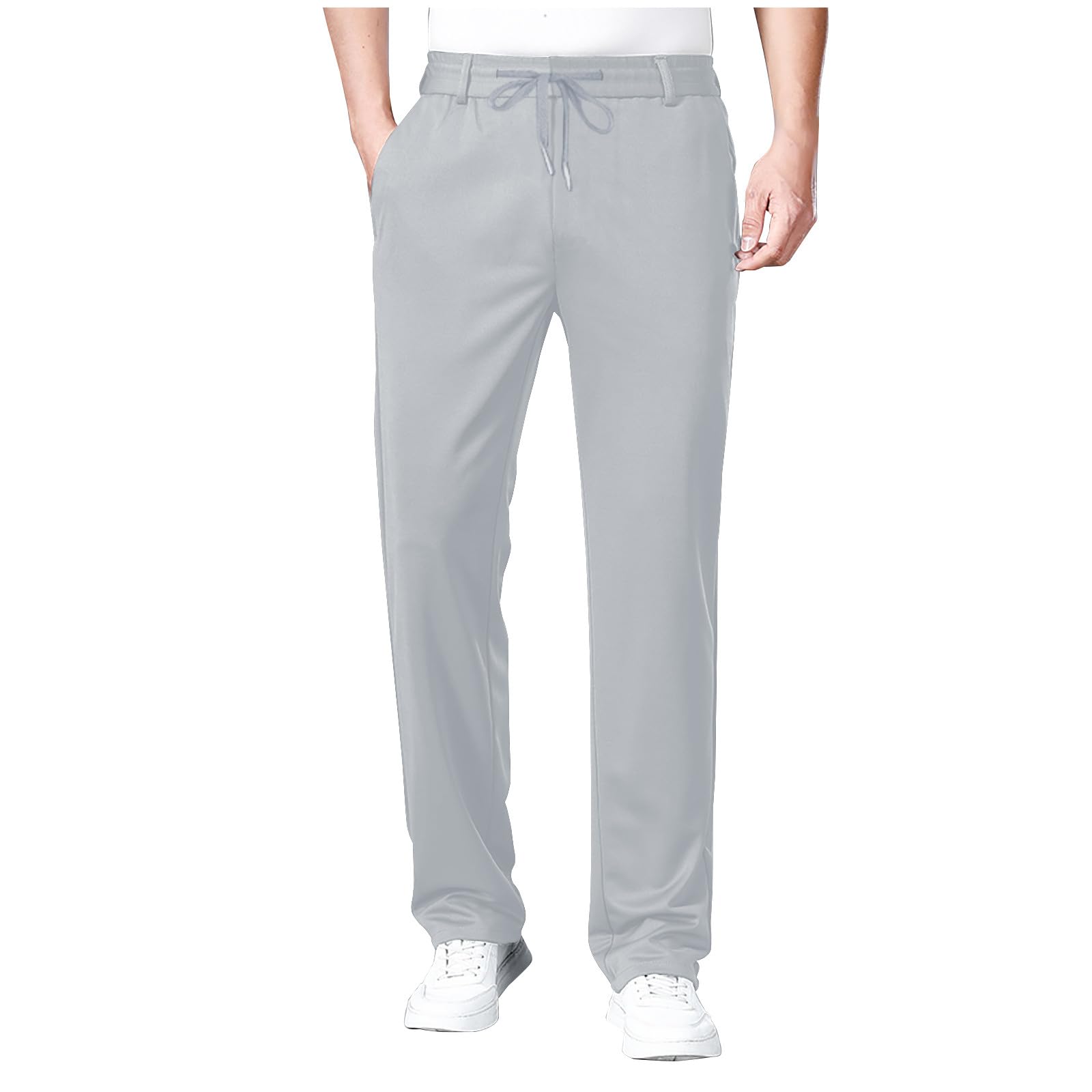 Dress Pants for Men Business Casual Trousers Pleated Front Straight Leg Plus Size Work Pants Office Wedding Trendy