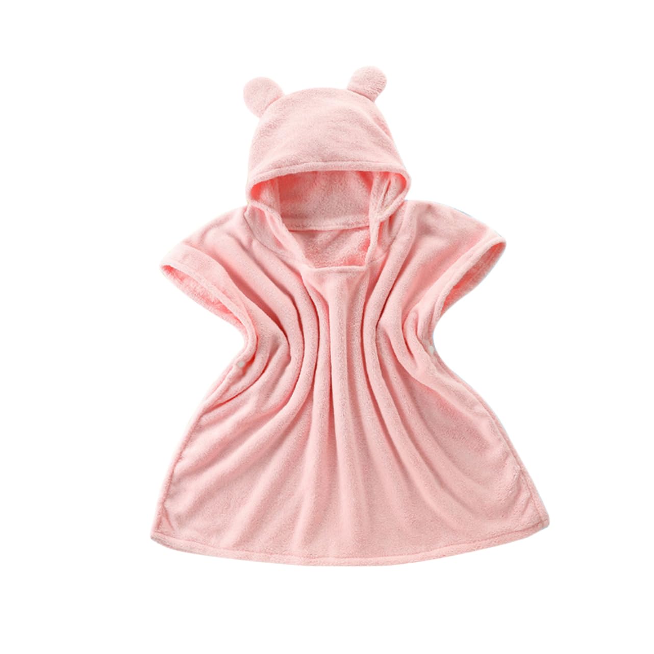 TOYANDONA Toalla de Baño para Bebé Súper Suave con Capucha Y Orejas Absorbente Tamaño para Niños Y Niñas Y Lavable a Máquina