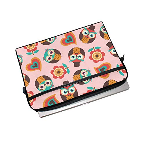 Funda para portátil de 14 a 15.4 pulgadas con búhos para evitar arañazos en tu mochila escolar 4
