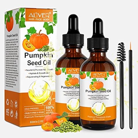 Aceite de Semilla de Calabaza OEWWEX para Cabello, Piel y Uñas Cover