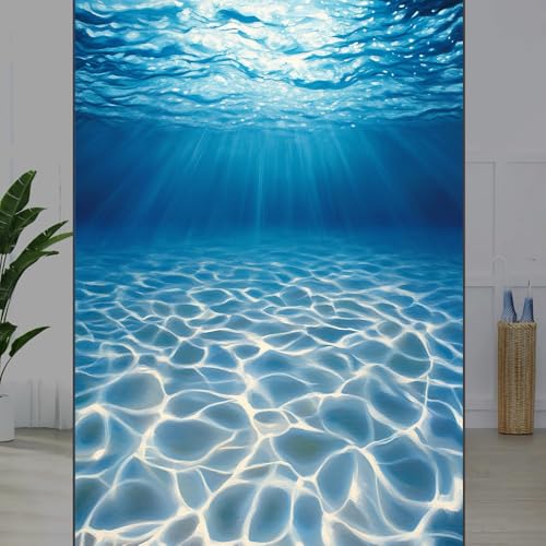 Vinilo decorativo adhesivo con diseño oceánico 70x120 cm miniatura 5