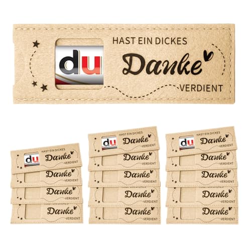 MFUSUL Dankeschön Geschenke für Kollegen 15 Dankeschön Geschenke Klein Filz Geschenkverpackungen Set Kleine Geschenke für Kollegen Geschenkverpackungen für Büro & Team