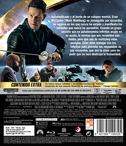 Infinite - BD [Blu-ray] idéal pour vos soirées cinéma entre amis