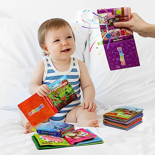 Dr.Rapeti 2101 Soft Cloth Books Baby Books Bath Books 6-Pack thumb #6