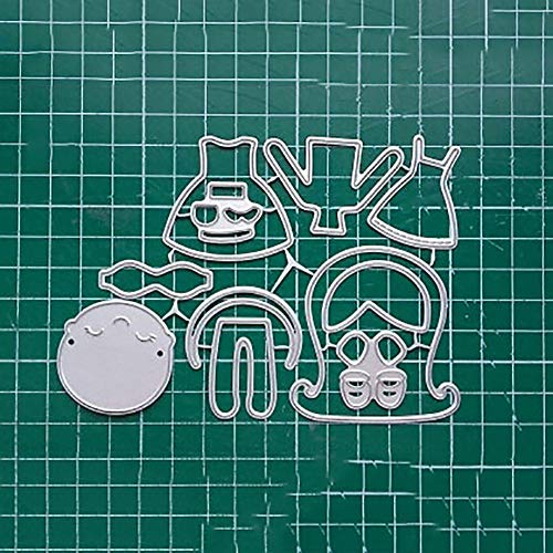 SpirWoRchlan - Fustelle per album di ritagli, in