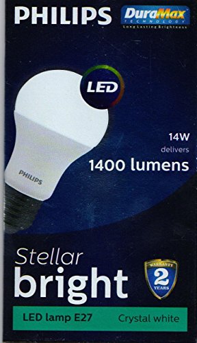 Image of PHILIPS Base E27 14-Watt LED Bulb (White, Cool Day Light) - Pack of 6