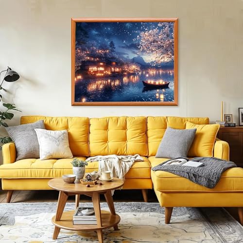 DIY Peinture Numero Adulte facile avec pinceaux pour créer un tableau rétro 50x70cm - 2