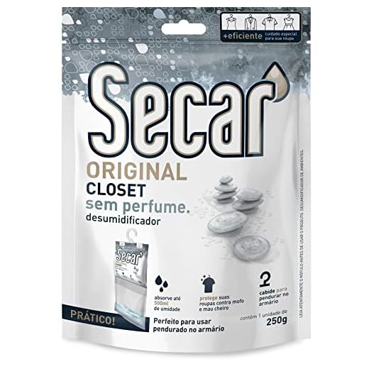 Desumidificador, Soin, Secar Closet Sem Perfume, 250g