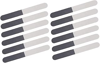 HONMEET 12 Peças Tira De Polimento De Unhas Em Gel Natural Esmalte Ferramentas Para Unhas Ferramentas Para Unhas Bloco Amortecedor Para Lixar Limas De Unhas Lixa De Unha Placa De Esmeril