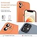 Supdeal Liquid Silicone Case for iPhone 12 Mini, [Camera Protection] [Anti Fingerprint] [Wireless Charging] 4 Layer Phone Case Protective Cover, Built-in Microfiber Case Cover, 5.4