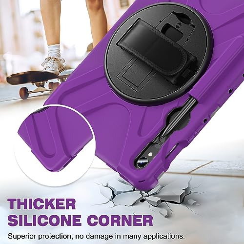 Funda Samsung Galaxy Tab S10 FE con soporte antichoque y asa 2