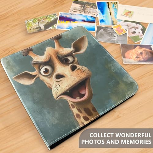 Álbum de Fotos Scrapbook Adhesivo DIY con Portadocumentos de 3 Anillas, 40 Páginas, 8x10 para Memorias miniatura 5