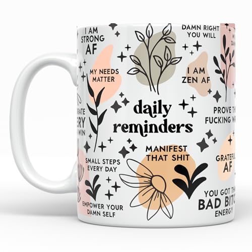 YouNique Sweary Affirmations Coffee Mug