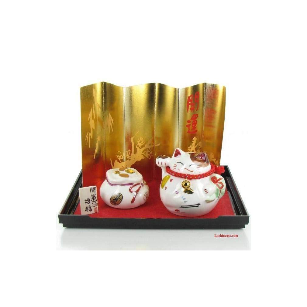 Lachineuse Japanese Maneki Neko Cat Design Set