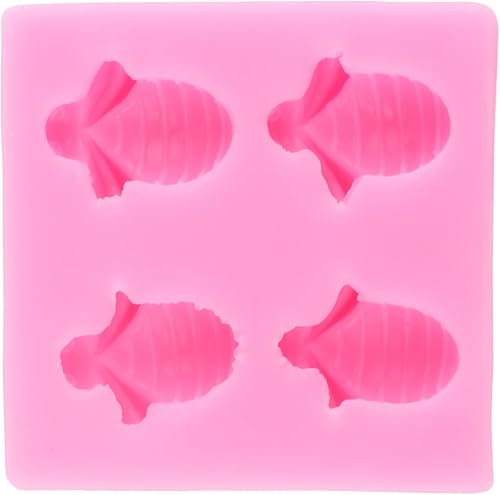Miniatura 16 de Molde de silicona de abejorros para fondant de abeja, molde de abejas para decoración de pasteles de azúcar, decoración de cupcakes, pasta de goma