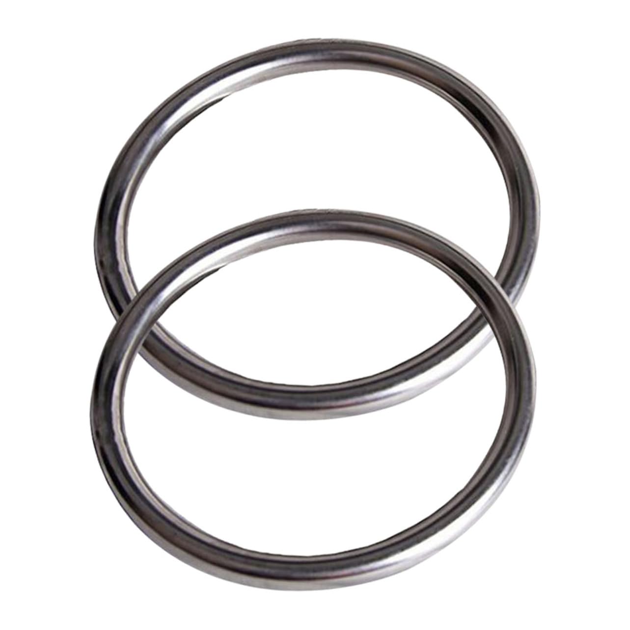SUPVOX 2 Piezas Anillo de Acero Inoxidable Wing Chun Circulo de Entrenamiento Kung-fu
