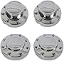 KARPAL 2 Front and 2 Rear Alcoa Alloy Wheel Center Hub Cap Hubcap Compatible With 2011-2018 Ram 3500 1-TON Dually DRW