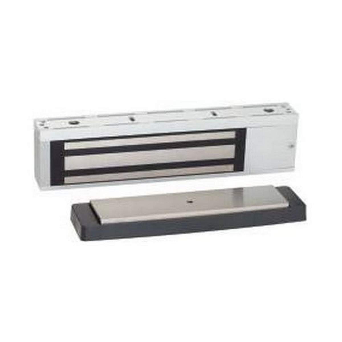 Schlage Electronics M490P Maximum-Security Electromagnetic Lock, For Access Control Systems, Single Door, 1,500-lb. Holding Force