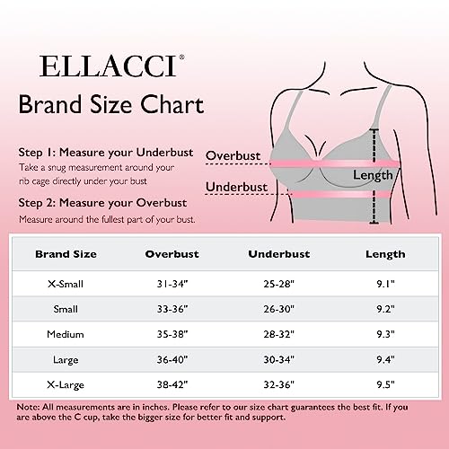 ELLACCI Top de corpete de couro PU top cropped gótico punk push up top preto, Vermelho, GG
