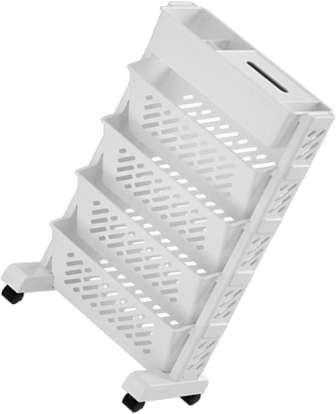 Multifunctional Book Storage Rack with Sturdy Shelf Organizers to Keep Book and Small Items Neatly Arranged Office Rack