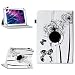 Produktbild Tablet Schutzhülle Medion Lifetab E10604 P10603 E10412 P10606 P10327 X10313 P10602 X10605 X10607 X10311 P9702 X10302 P10400 P10506 P10505 Hülle Tasche 360° Drehbar Cover Case Universal , Farben:Motiv 8