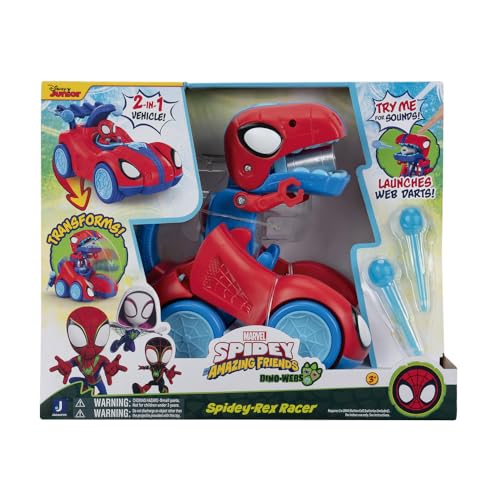 Veículo Transformável Spidey Rex Racer