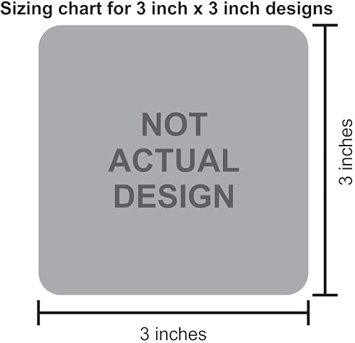 StickerTalk Calcomanías de vinilo para grabación de video y audio en curso, 3 x 3 pulgadas