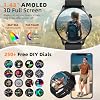 Smart Watch for Men Women Fitness Tracker: Waterproof Bluetooth Call Answer/Make Smart Watches for Android/iPhone Digital Mens Smartwatch Activity Pedometer Heart Rate SpO2 Monitor 120+ Sports Model