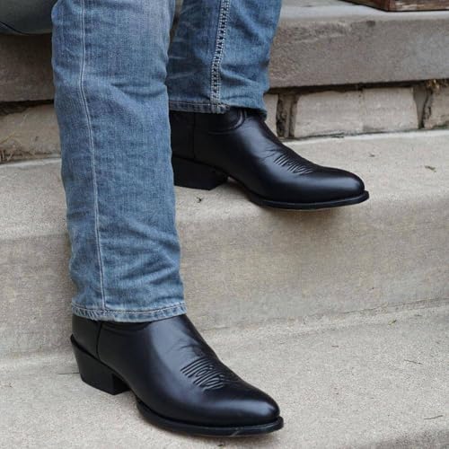 Soto Boots Mens Classic Round Toe Cowboy Boots H70013