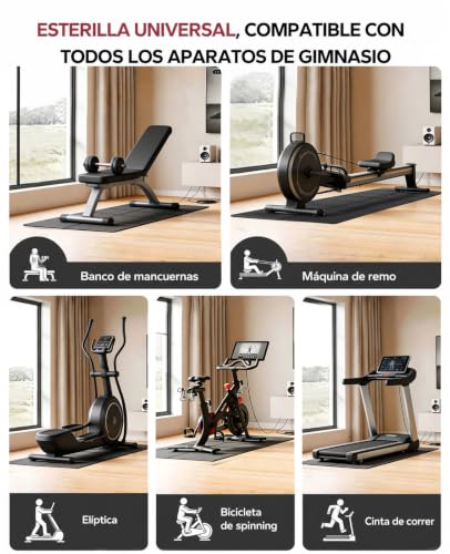 Esterilla de yoga plegable HAPBEAR de 140x60cm para proteger el suelo 7