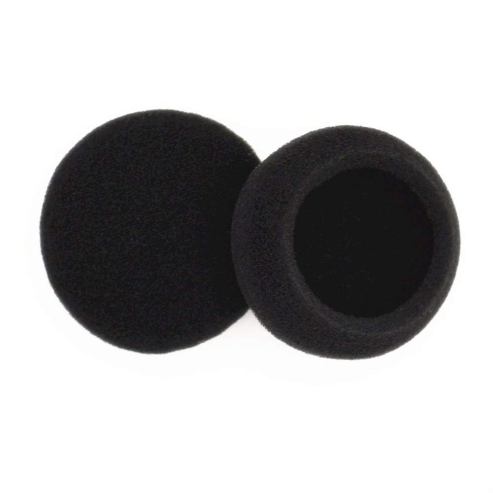 1000 pezzi 50 mm nero schiuma di ricambio cuscinetti auricolari cuscino cuscinetti auricolari spugna parti di riparazione copre tazze compatibili con cuffie diametro 5 cm