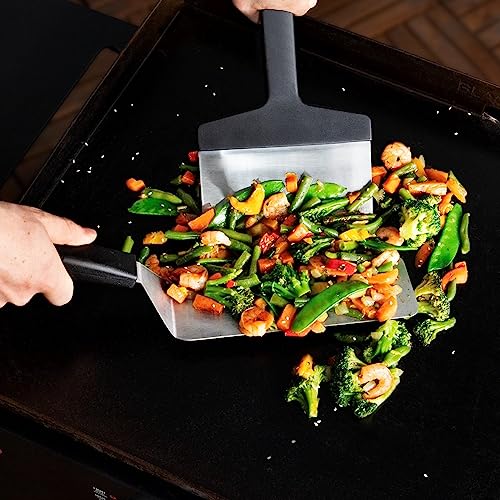 Outset Griddle Scraper and Cleaner, Stainless Steel - Thumbnail 4