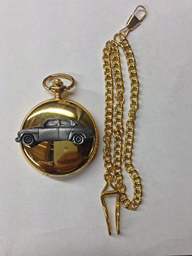 Montre gousset Saab 96 rallye montre de poche homme à quartz vintage