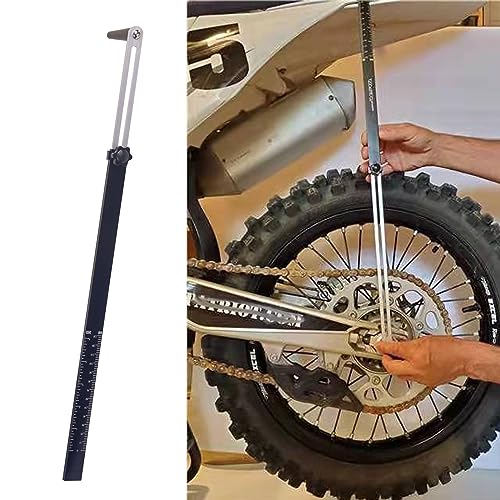 Image of Sliding Sag Scale for Dirt Bike Motorcycles,Dirt Bike Rear Shock Sag Tool Aluminum Suspension Sag Setting Tool