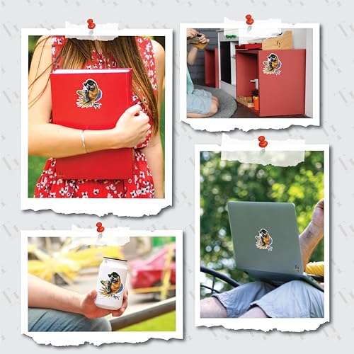 Image of Thats It! Blue Macaw Tropical Drink Vacation Relax Stickers | Removable Decal Car Bumper | Indoor Outdoor Window Sticker | Vinyl Decal for Laptop, iPad | Waterproof & Long Lasting | TI - 354