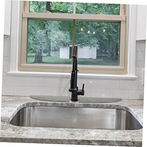 faucet absorbent mat kitchen sink splash guard water drip catcher soft sponge draining pad water-resistant 16 x 18 for kitchen and bathroom use